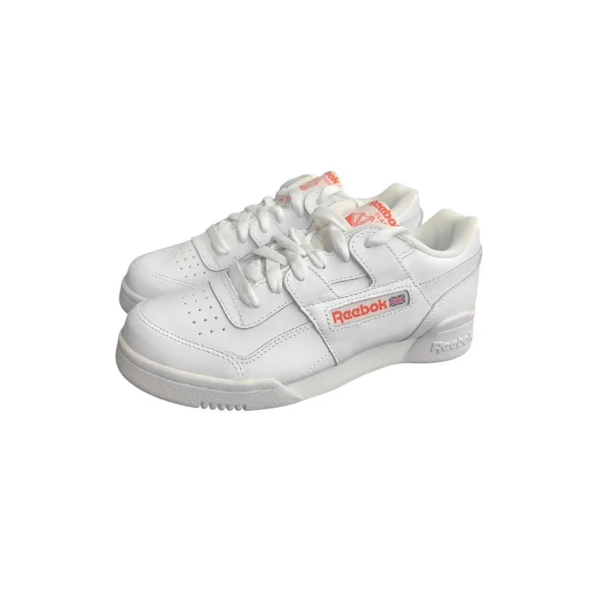 Reebok shoes - Workout Plus MU - Workout Plus - CN5203-Whi-35 US - Fcu-white/Bright Lava (UPC: 191526957500) 6