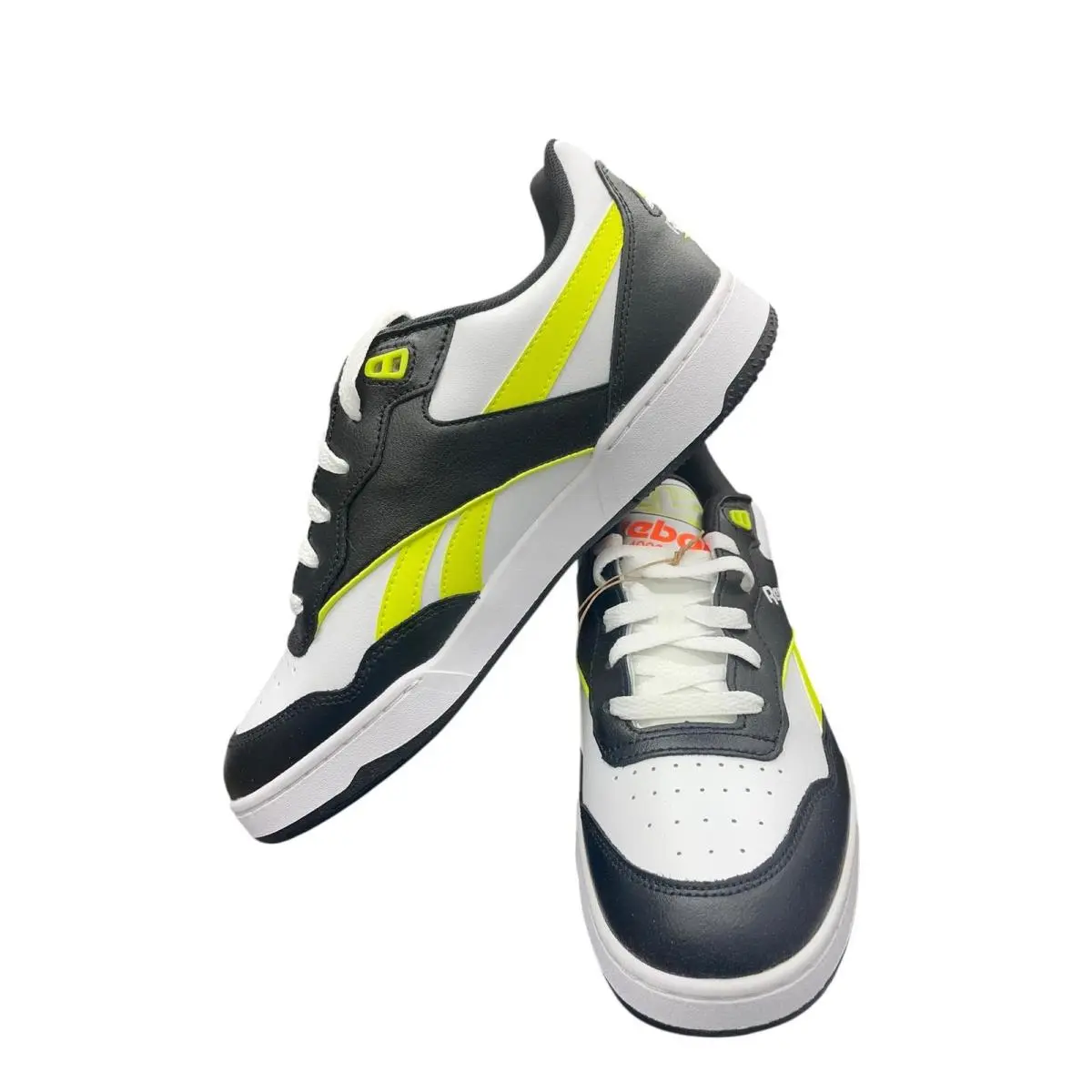 Reebok shoes - BB 4000 II - MCL07 - Black/Solar Acid Yellow/White (UPC: 196464163006) 3