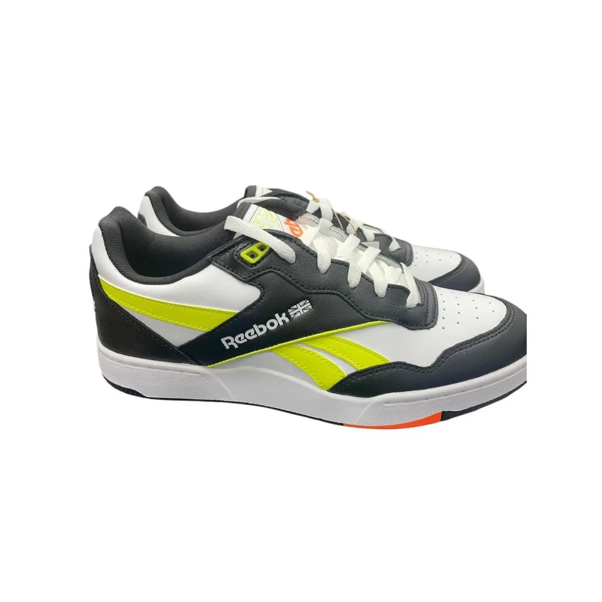 Reebok shoes - BB 4000 II - MCL07 - Black/Solar Acid Yellow/White (UPC: 196464163006) 4