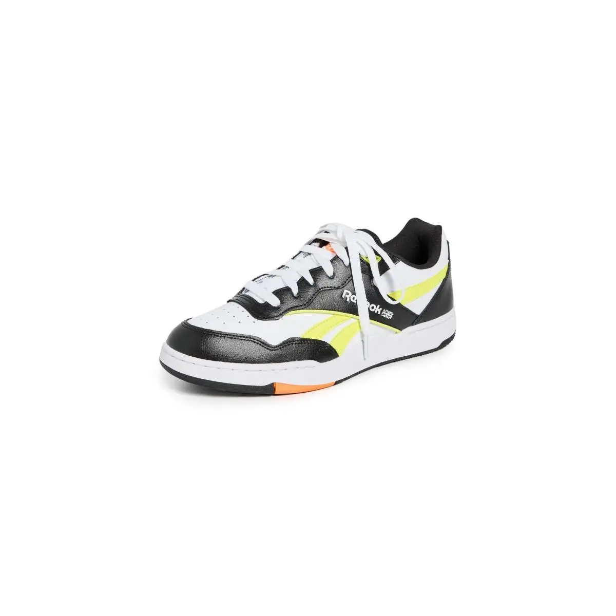 Reebok shoes - BB 4000 II - MCL07 - Black/Solar Acid Yellow/White (UPC: 196464163006) 7