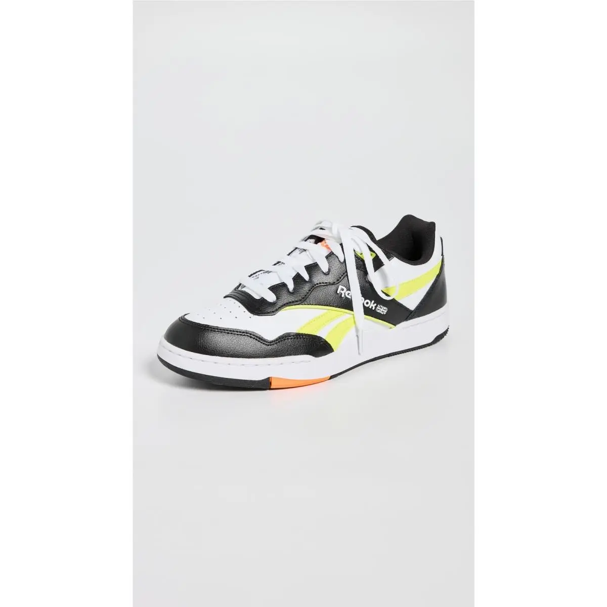 Reebok shoes - BB 4000 II - MCL07 - Black/Solar Acid Yellow/White (UPC: 196464163006) 8