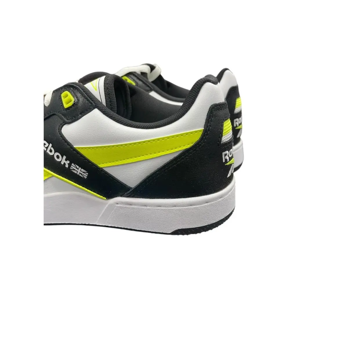 Reebok shoes - BB 4000 II - MCL07 - Black/Solar Acid Yellow/White (UPC: 196464163006) 5