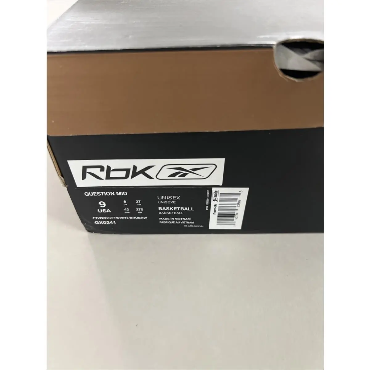 Reebok shoes - Reebok Question - Question - GX0241 - White (UPC: 0195734838828) 5