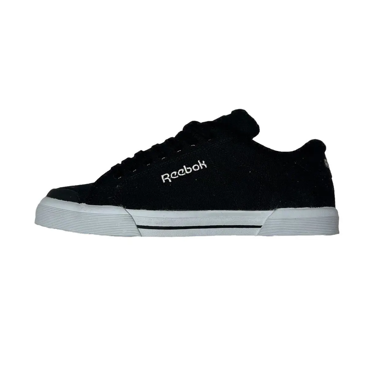 Vintage Reebok Npc Canvas Shoes SZ.10 - Black