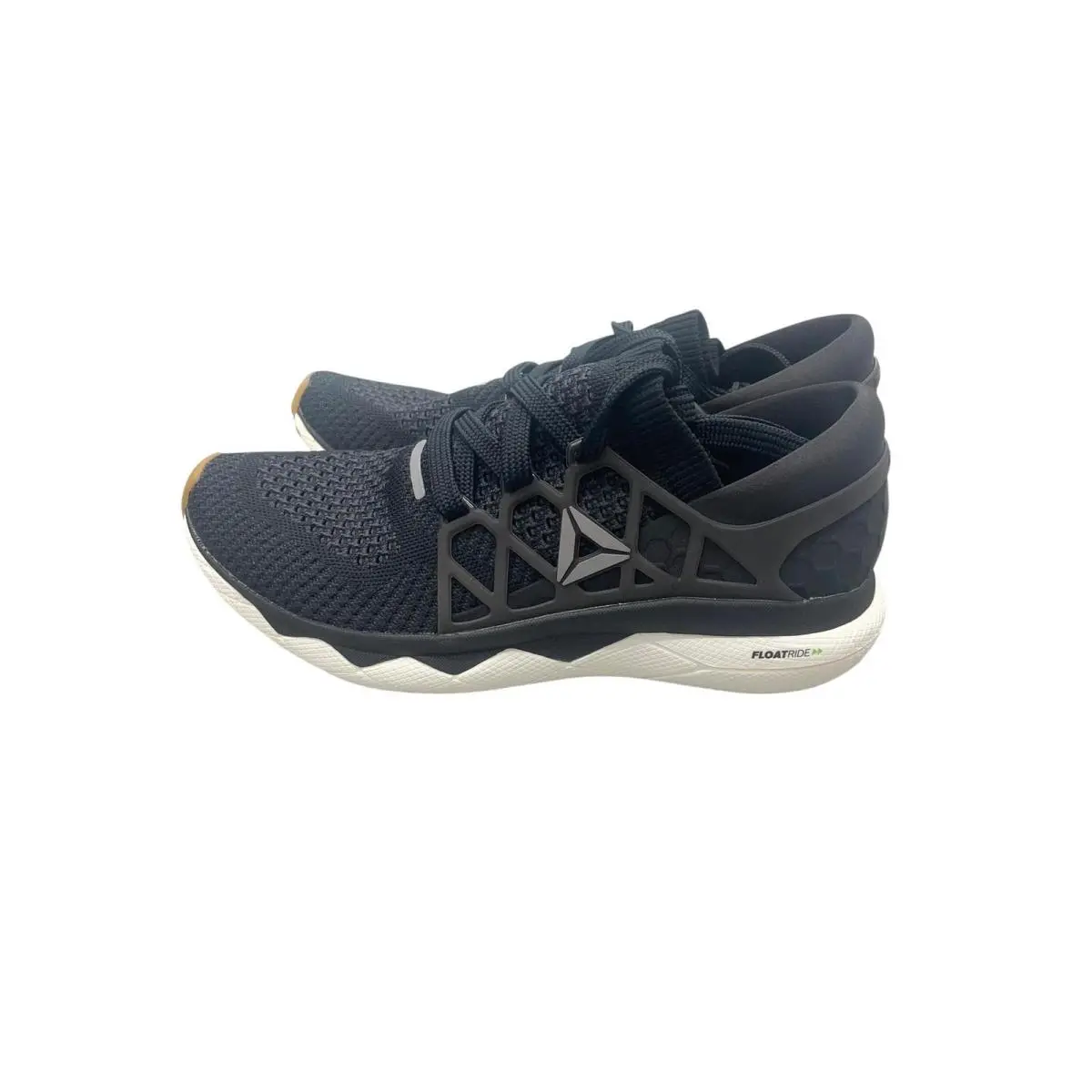 Reebok Men Floatride Run Ultra Sneakers CN7262 Black Size 8.5