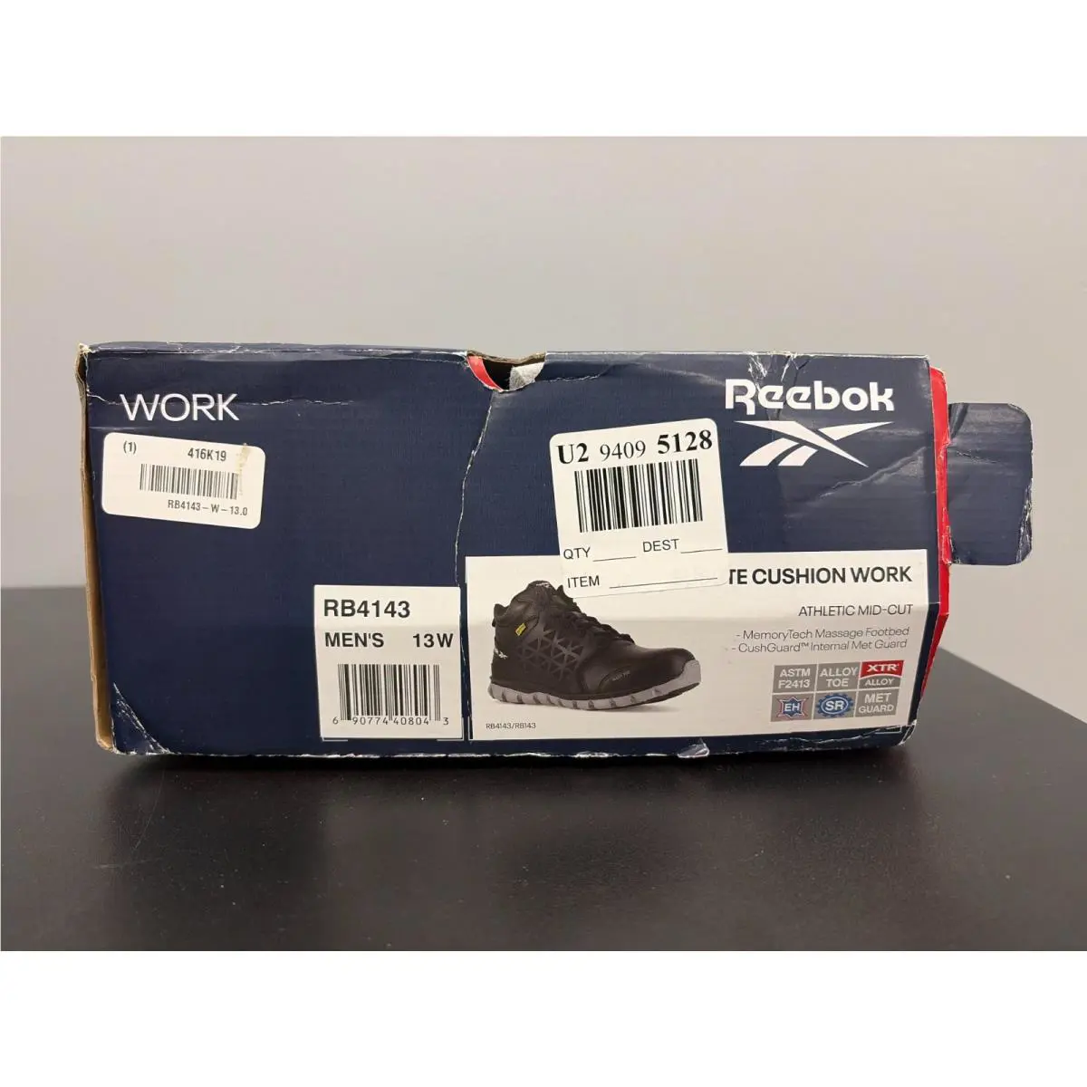 Reebok shoes - Reebok Work - Work - Black 6