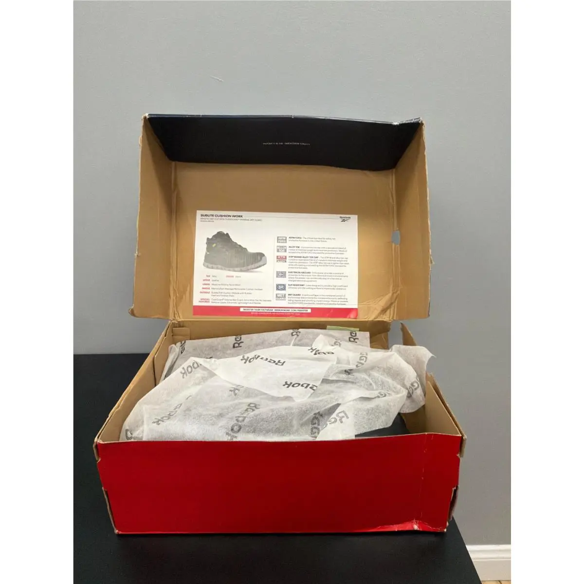 Reebok shoes - Reebok Work - Work - Black 7