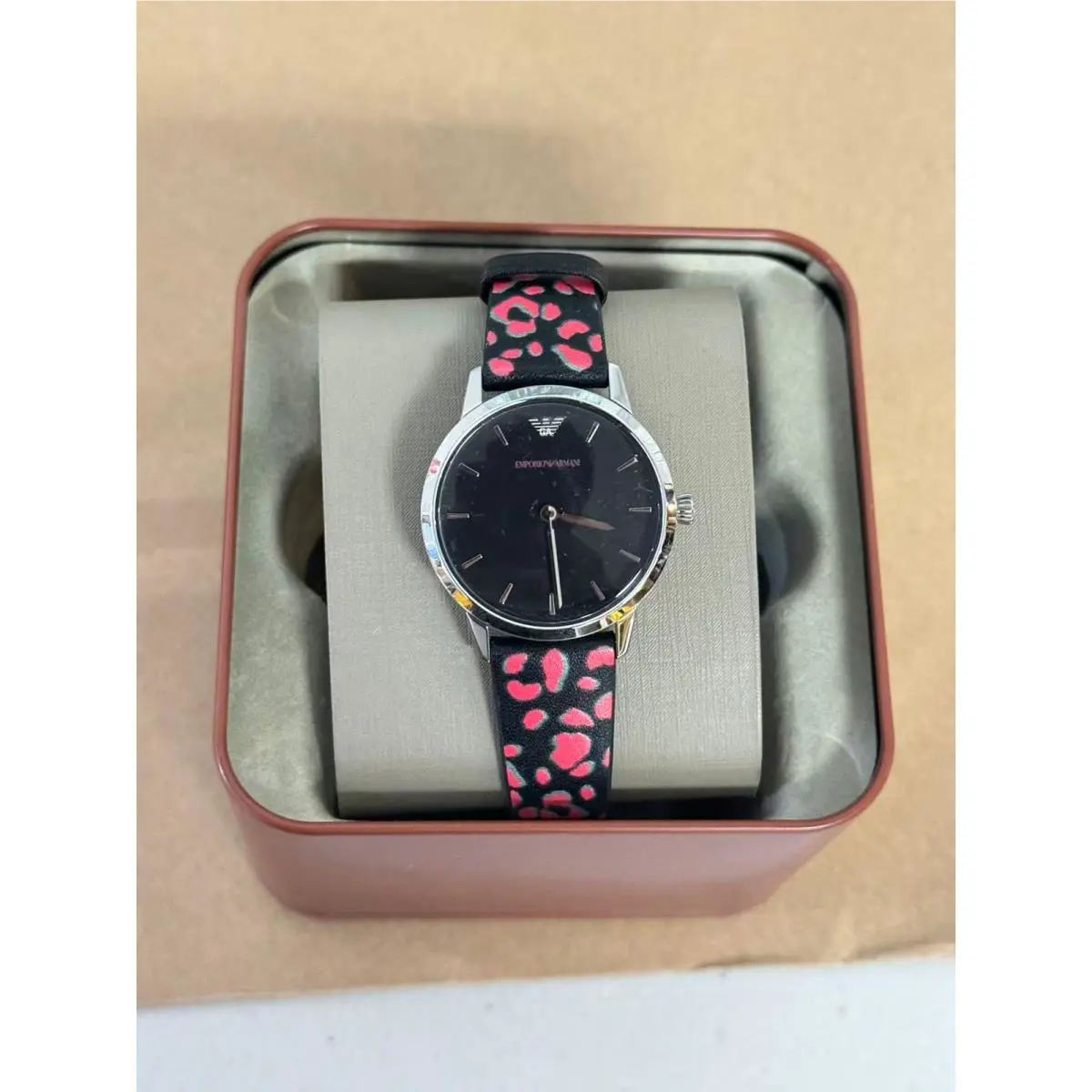 Emporio Armani Raffaella AR11262 Ladies Watch with Black Dial