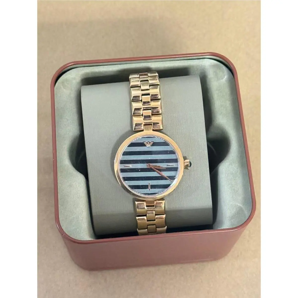 Emporio Armani Arianna AR11220 Ladies Watch with Blue Dial