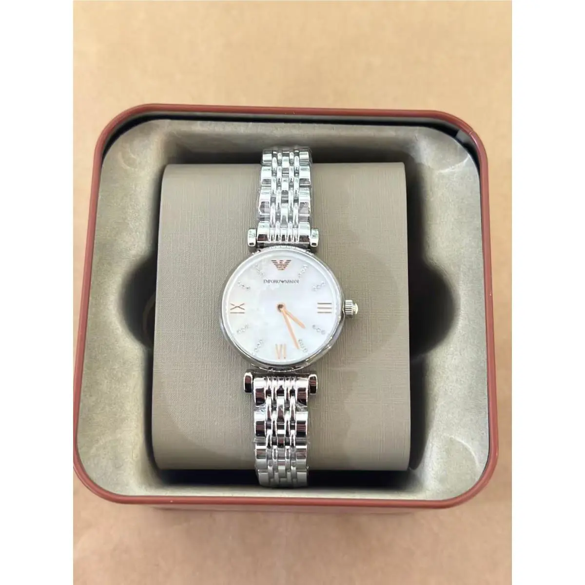 Emporio Armani AR11204 Gianni Women`s Stainless Steel Quartz Watch