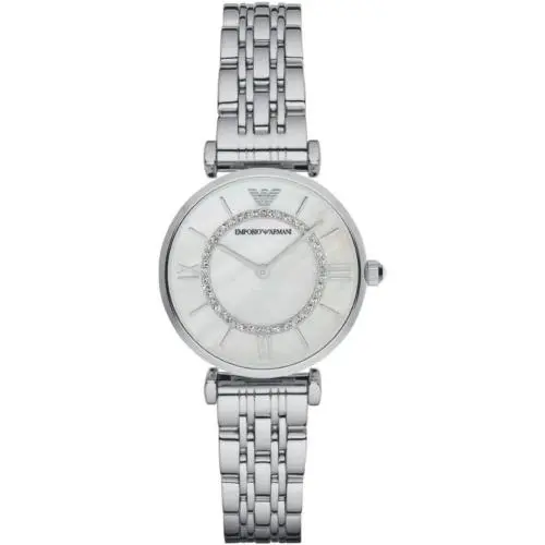 AR1908 Women`s Two-hand Silver Stainless Steel Watch 32mm by Emporio Armani
