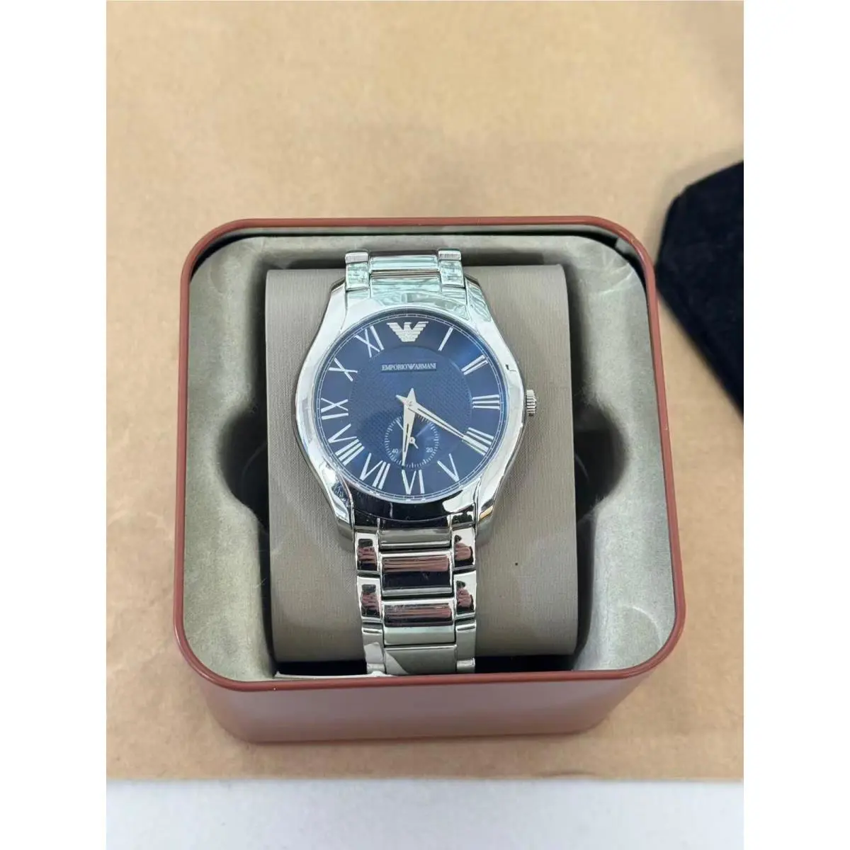 Emporio Armani Valente AR11085 Men`s Watch with Blue Dial