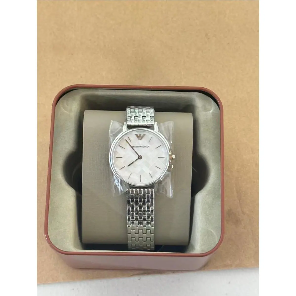 Emporio Armani AR11112 Kappa Ladies Watch with White Dial