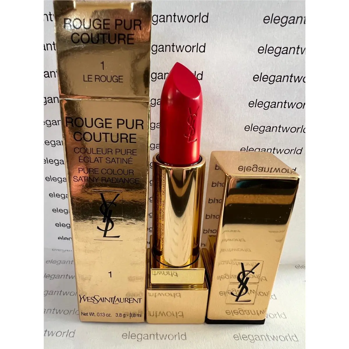 Rouge Pur Couture Satiny Radiance .13oz/3.8ml Full Sz. PICK-1 1 LE ROUGE by Yves Saint Laurent