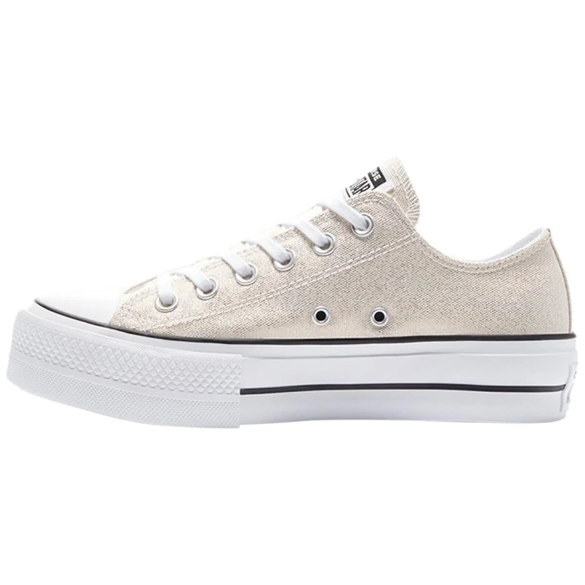 Converse shoes - Gold/Black-White 3