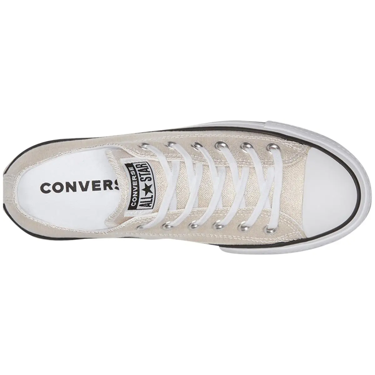 Converse shoes - Gold/Black-White 6