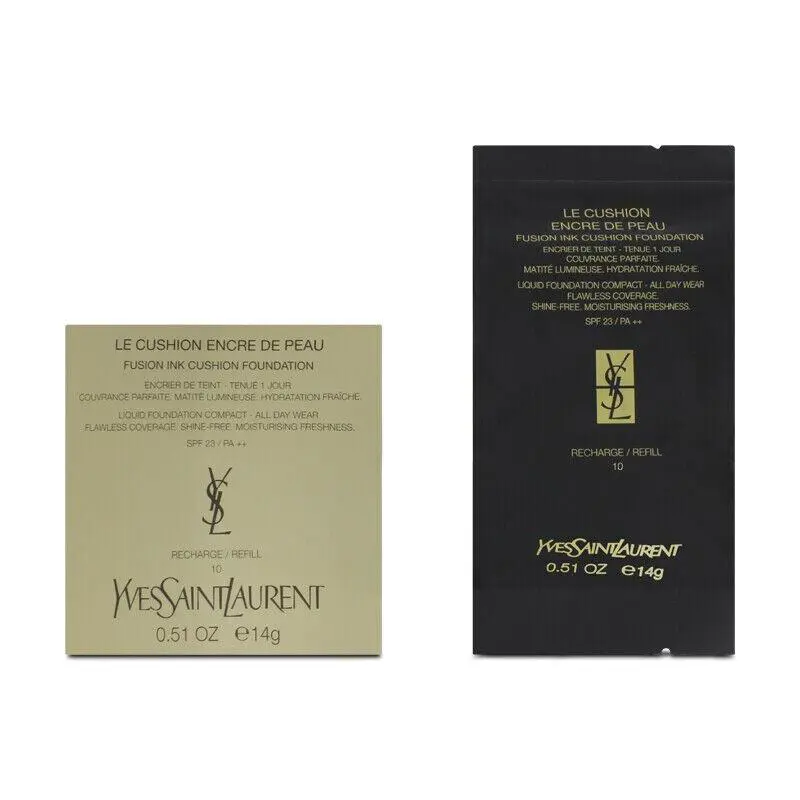 Yves Saint Laurent Ysl Le Cushion Encre De Peau Fusion Ink Foundation Refill Select Color 14g
