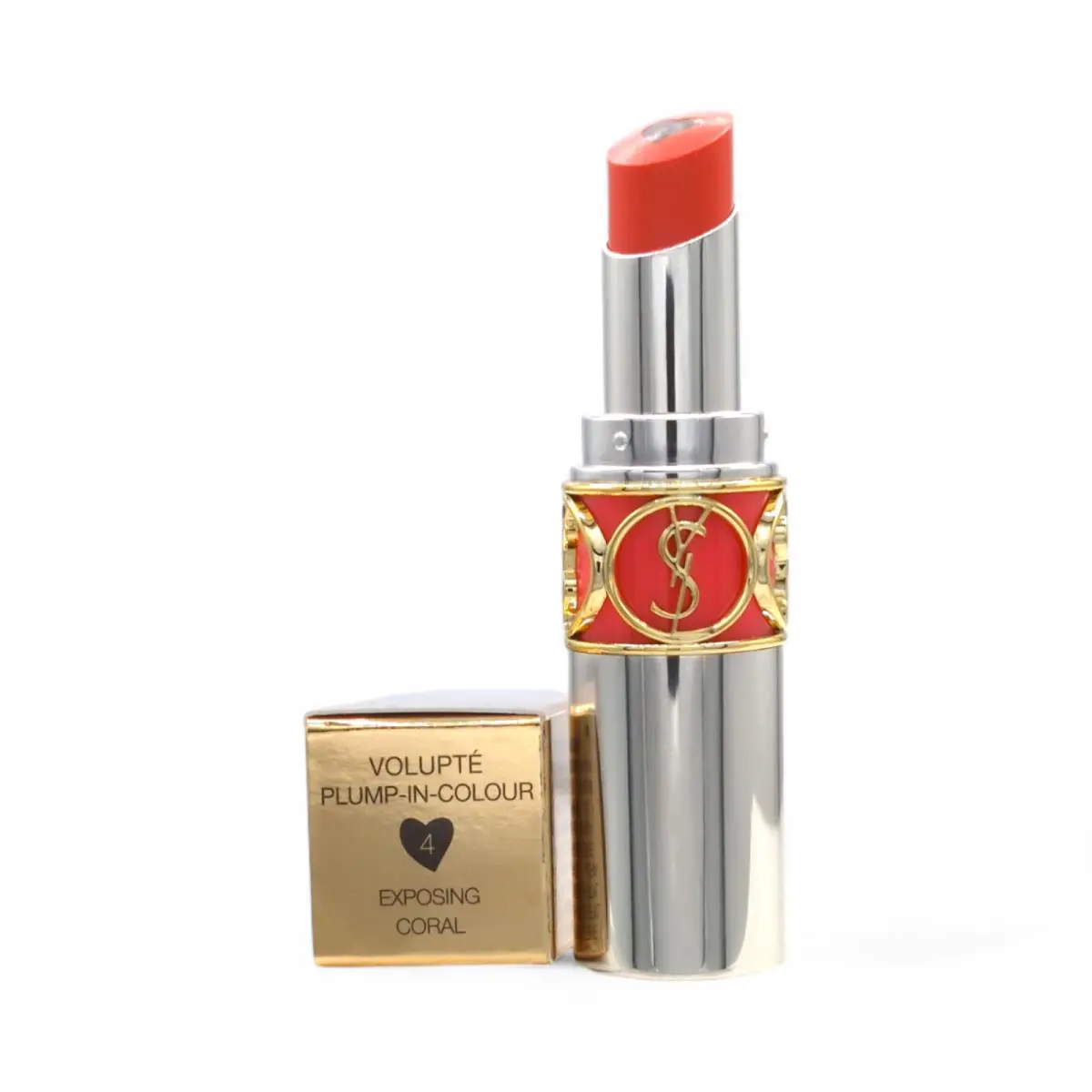 Yves Saint Laurent Ysl Lipstick Volupte Plump In Colour – 0.12 oz / 3.5 g Choose Shade