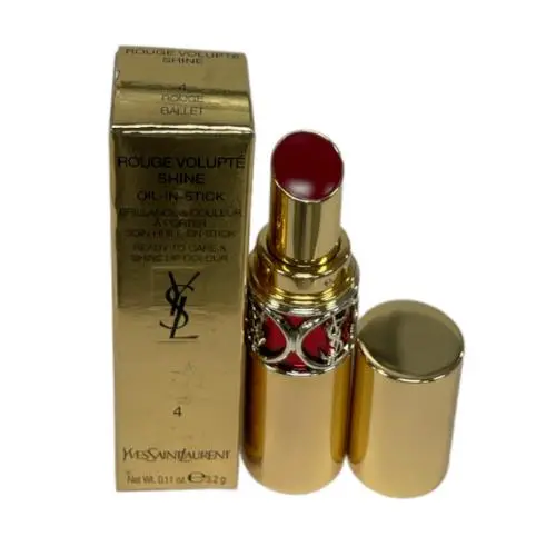 Ysl Rouge Volupte Shine Oil In Stick 0.11oz / 3.2g You Pick 4 Rouge Ballet by Yves Saint Laurent