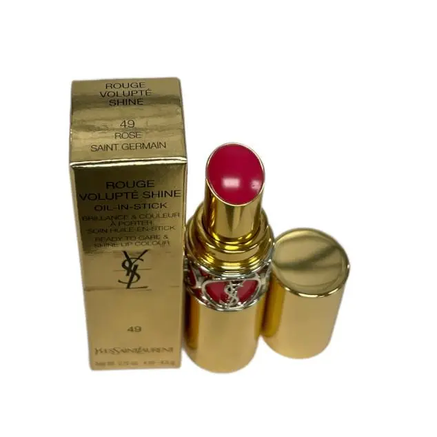 Ysl Rouge Volupte Shine Oil In Stick 0.11oz / 3.2g You Pick 49 Rose Saint Germain by Yves Saint Laurent