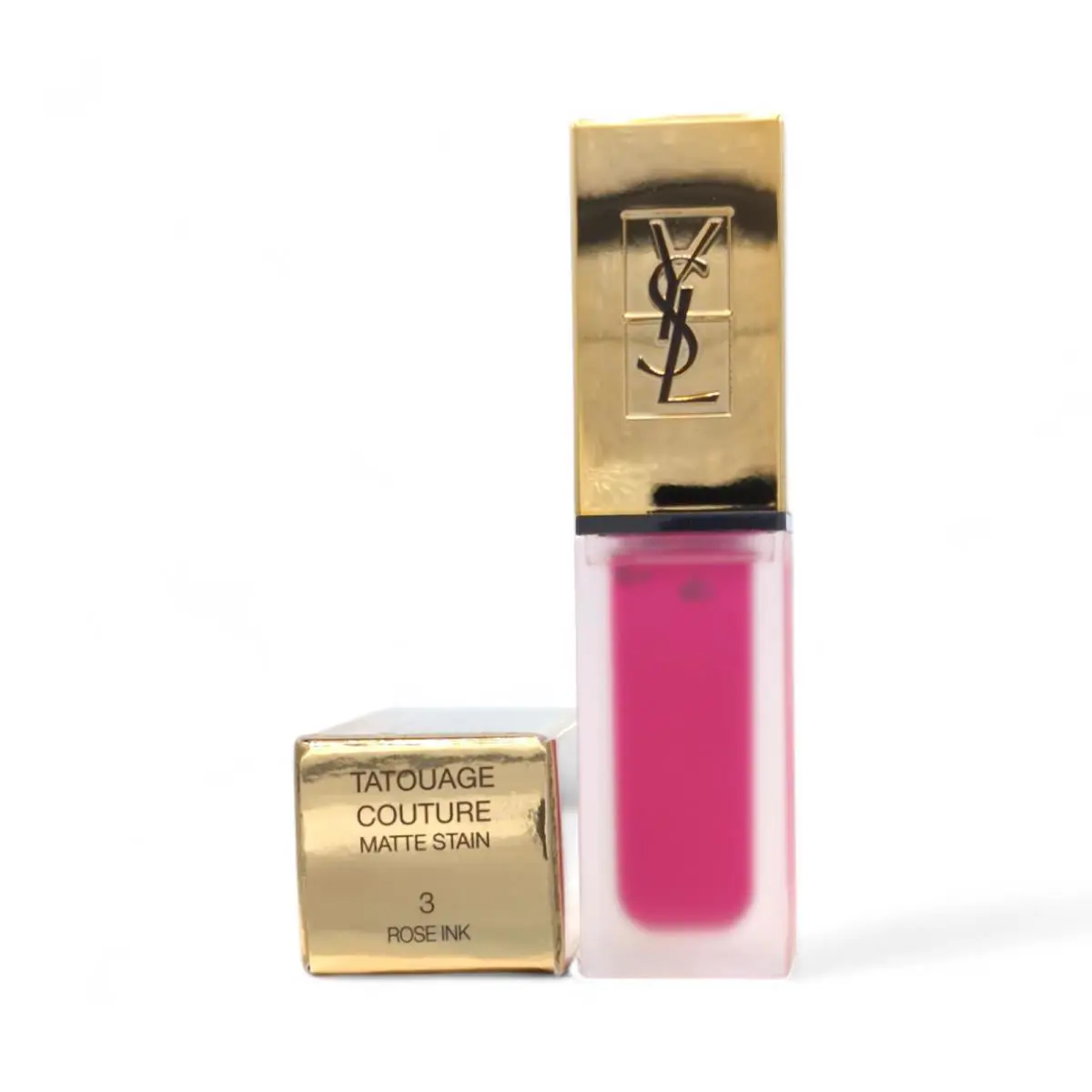 Ysl Tatouage Couture Liquid Matte Lip Stain – 0.20 oz / 6 mL Choose Shade 105 Magnetic Prune Temper by Yves Saint Laurent