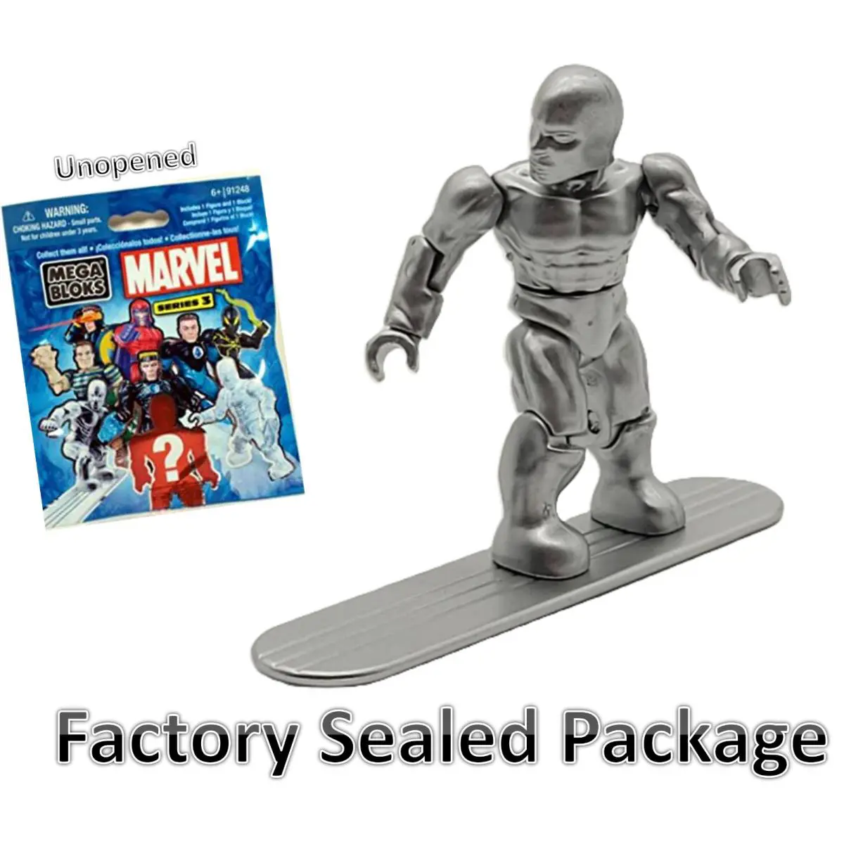 Mega Bloks Marvel Series 3 - Silver Surfer - Ultra Rare