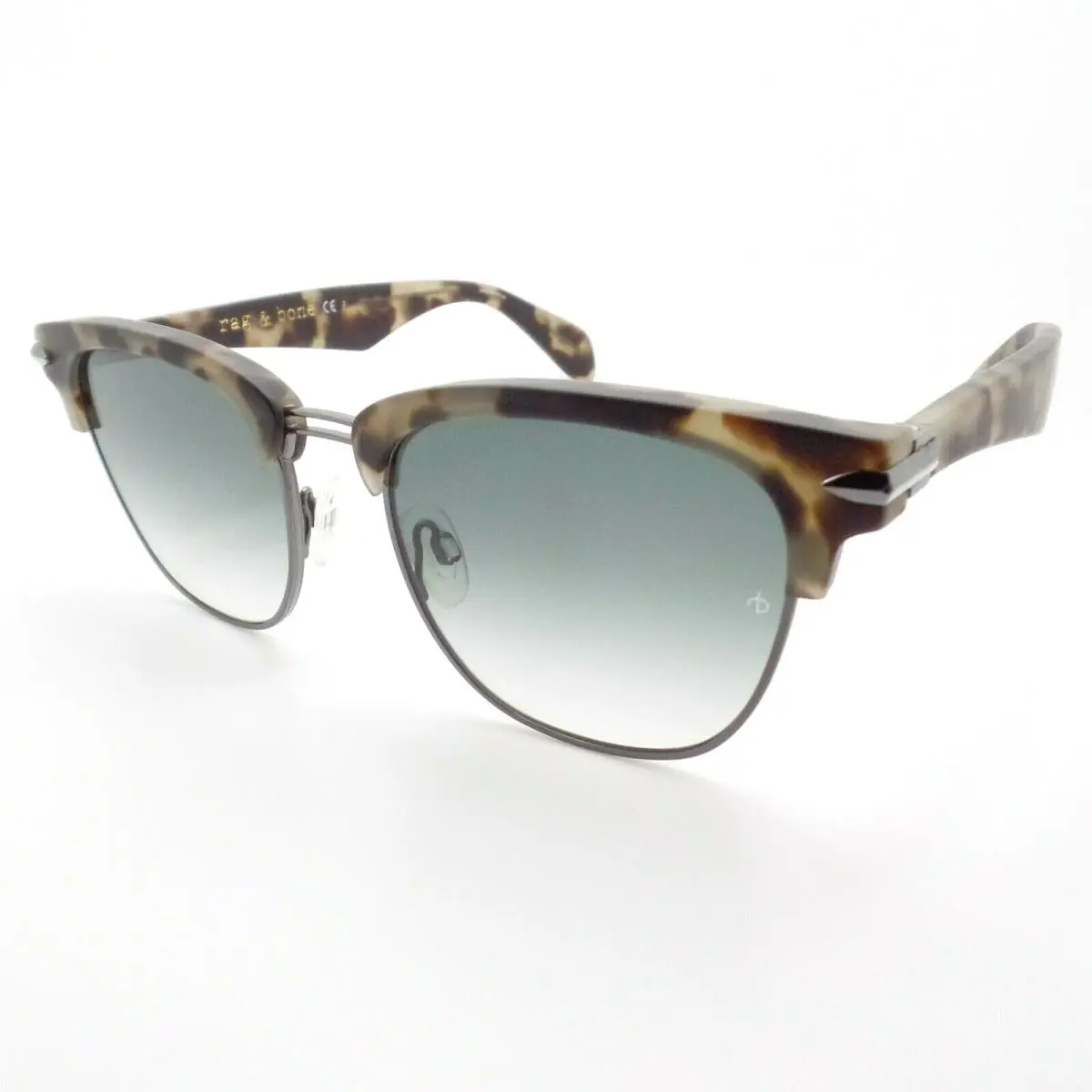Rag Bone Rnb 5007 Uaw 9K 52mm Matte Khaki Sunglasses