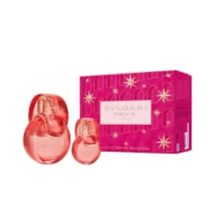 Bvlgari Omnia Coral 2pcs Gift Set with 3.4oz+0.5oz Edt Spray In A Box