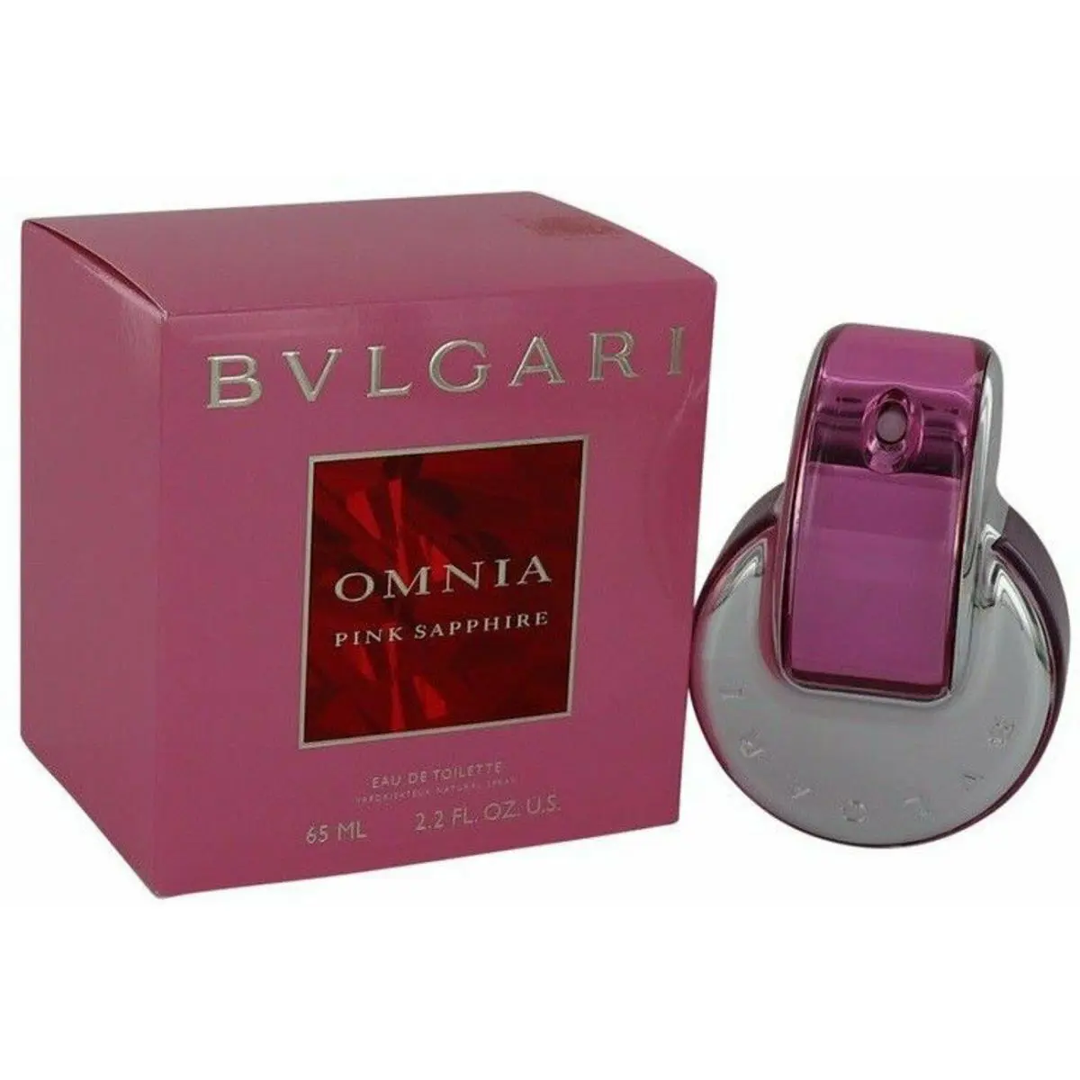 Bvlgari Omnia Pink Sapphire 2.2 OZ Eau DE Toilette Spray Womens Perfume Bulgari Bent