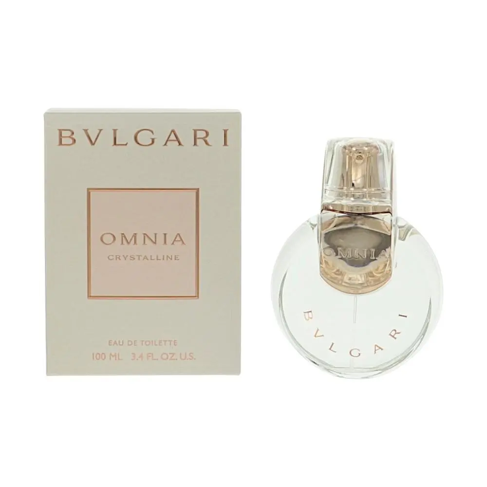 Omnia Crystalline by Bvlgari Box For Women 3.4 Oz Eau De Toilette Spray