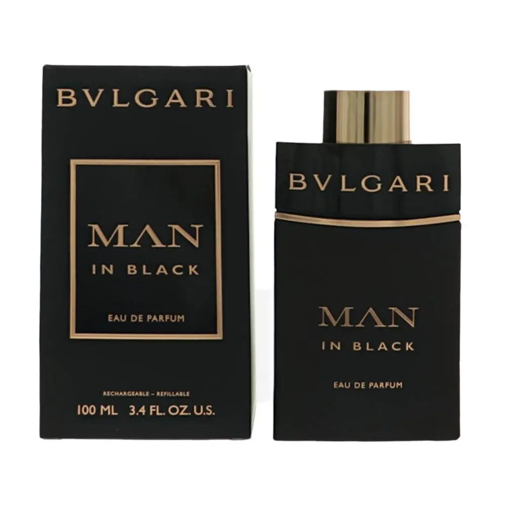 Bvlgari Man In Black by Bvlgari Box For Men 3.4 Oz Eau De Parfum Spray