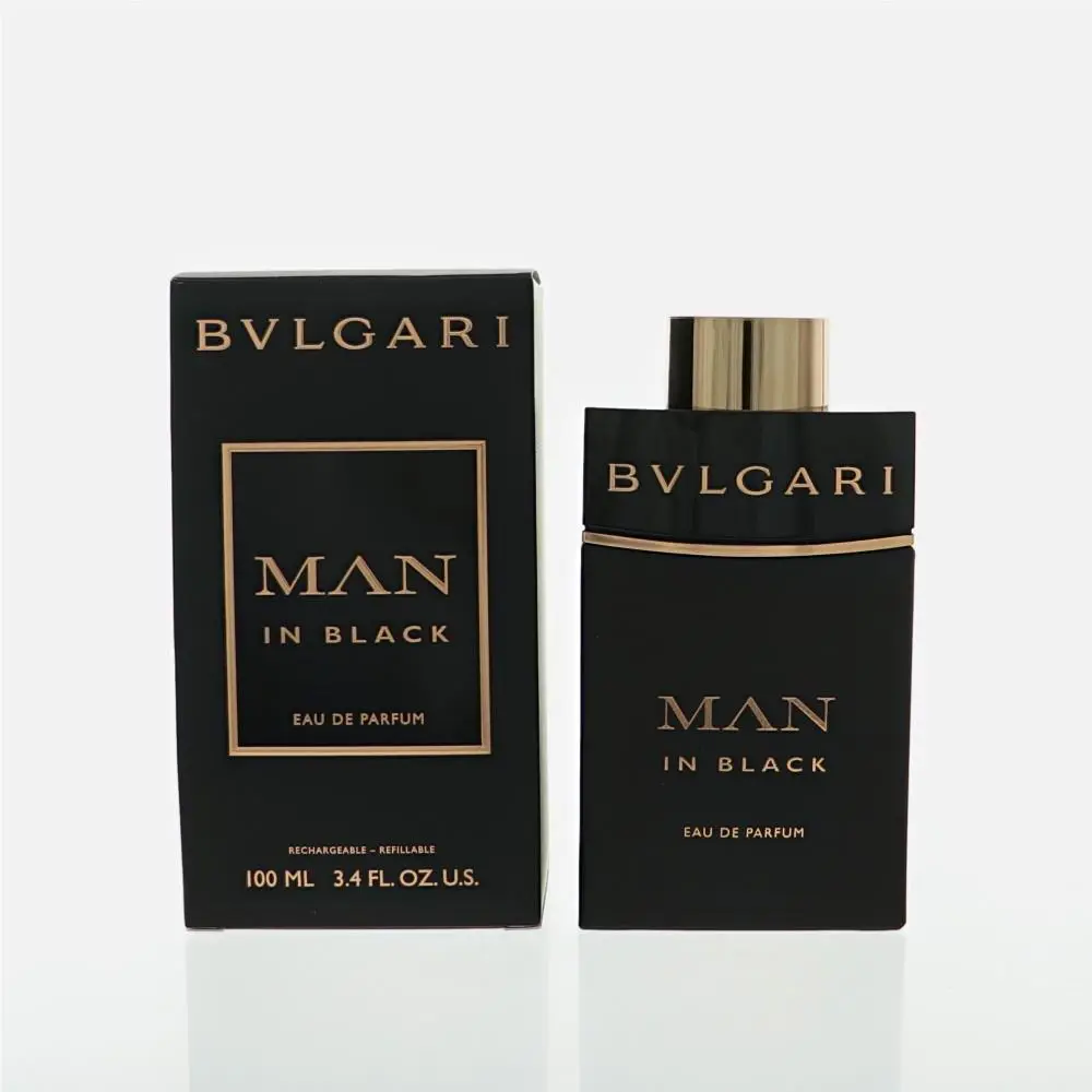 Bvlgari Man In Black by Bvlgari Box For Men 3.4 Oz Eau De Parfum Spray