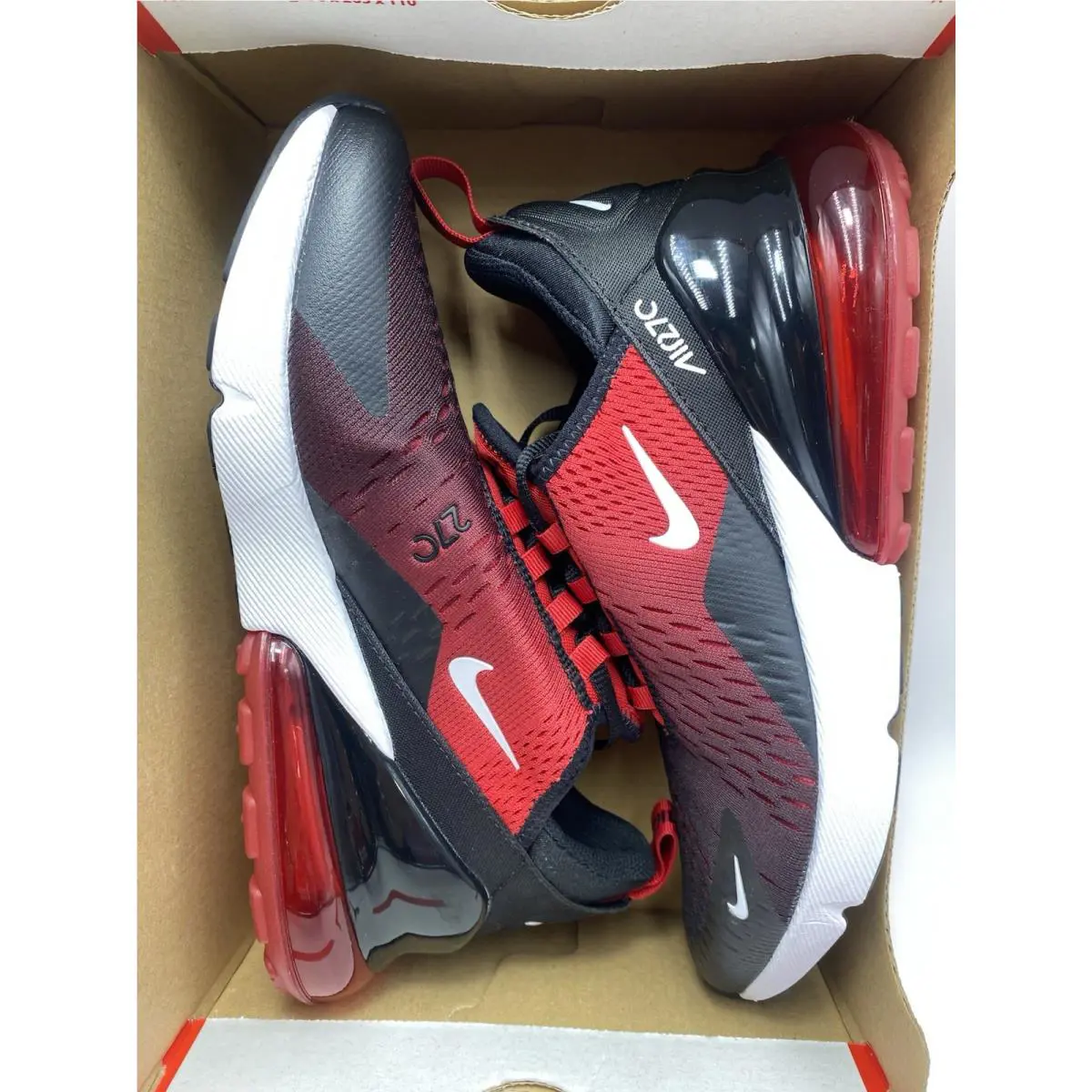 Nike shoes - Nike Air Max 270 - Air Max - 943345 603 - Gym Red/White-Black (UPC: 198484294012) 5