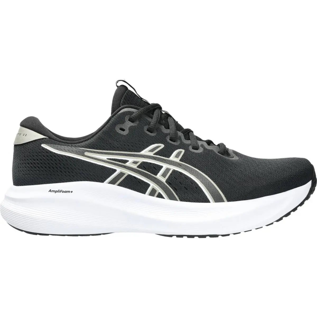 Gel-excite 11 Men Running Shoe US Size 7-14 Colors Athletic Black/Meteor Grey by Asics