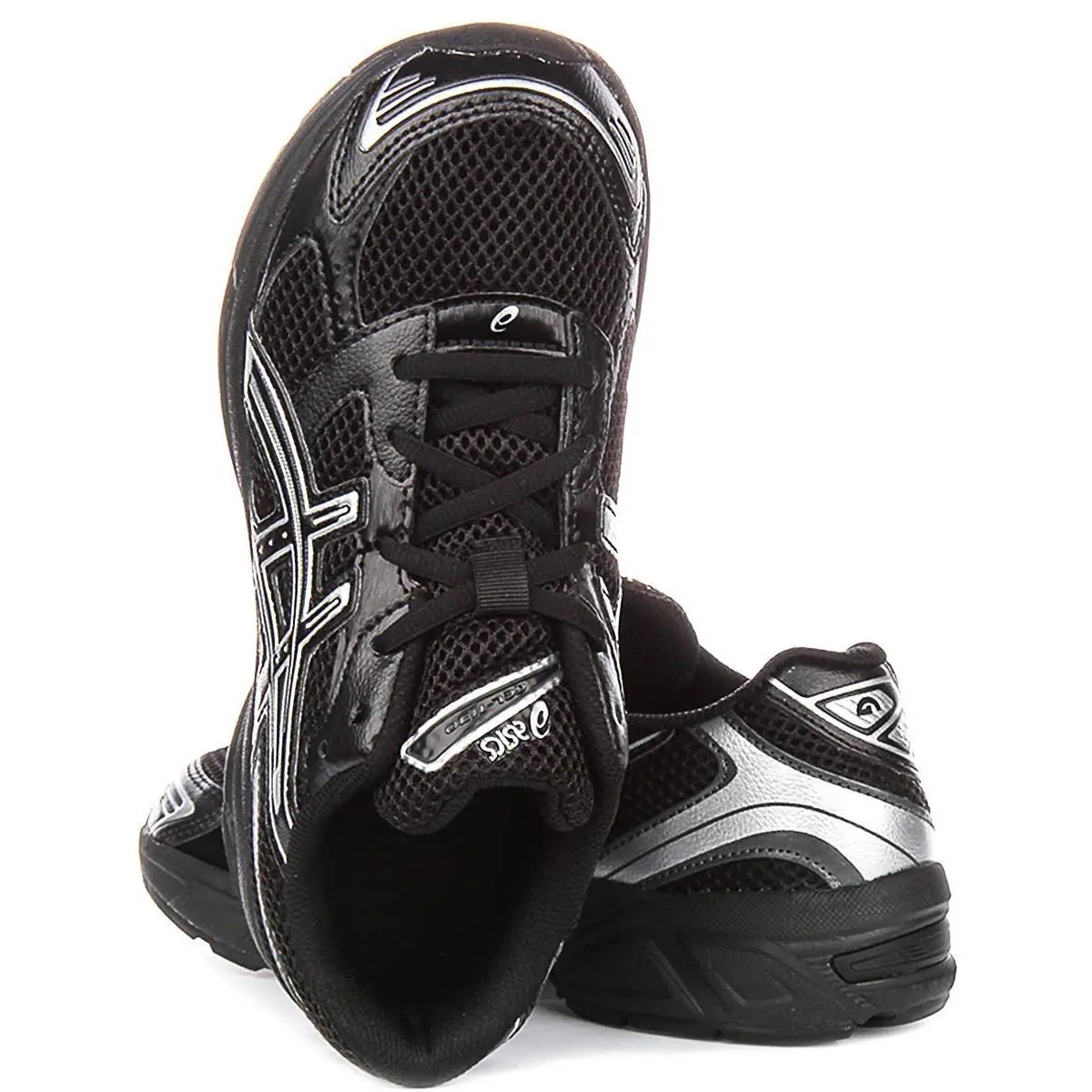 Asics shoes - Black Silver 2