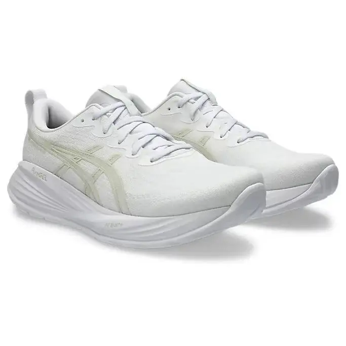Asics Gel-cumulus 27 1011B960 100 White Lake Grey Running Shoes Men US14
