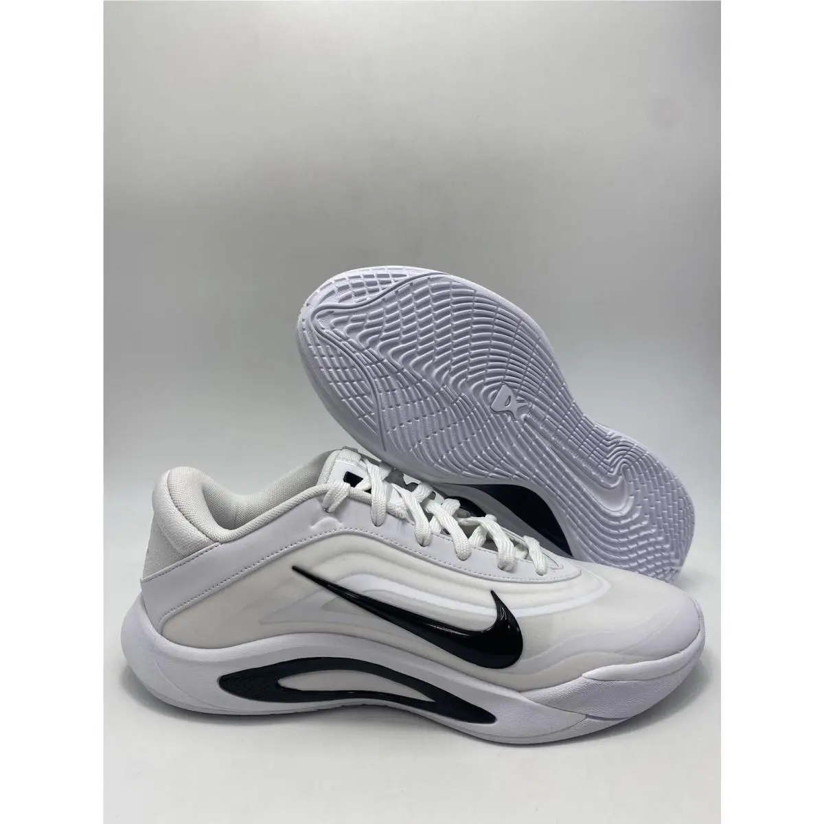 Nike A`one White Black HQ8500 100 Women`s Size 5.5