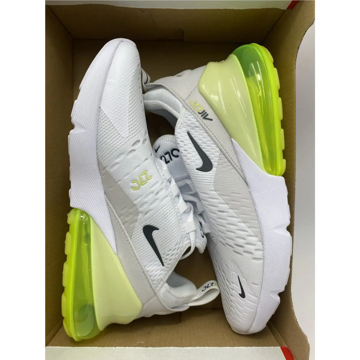 Nike shoes - Nike Air Max 270 - Air Max - 943345 123 - White/Anthracite-Limelight (UPC: 197863503837) 5