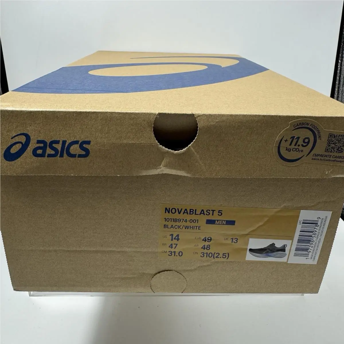 Asics shoes - Asics Novsblast 5 - Novsblast - 1011b974 - Black 7