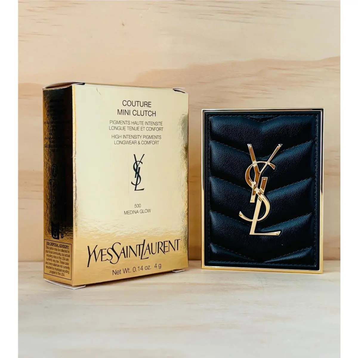 Yves Saint Laurent Ysl Couture Mini Clutch 0.14oz/4g 500 Medina Glow 2024