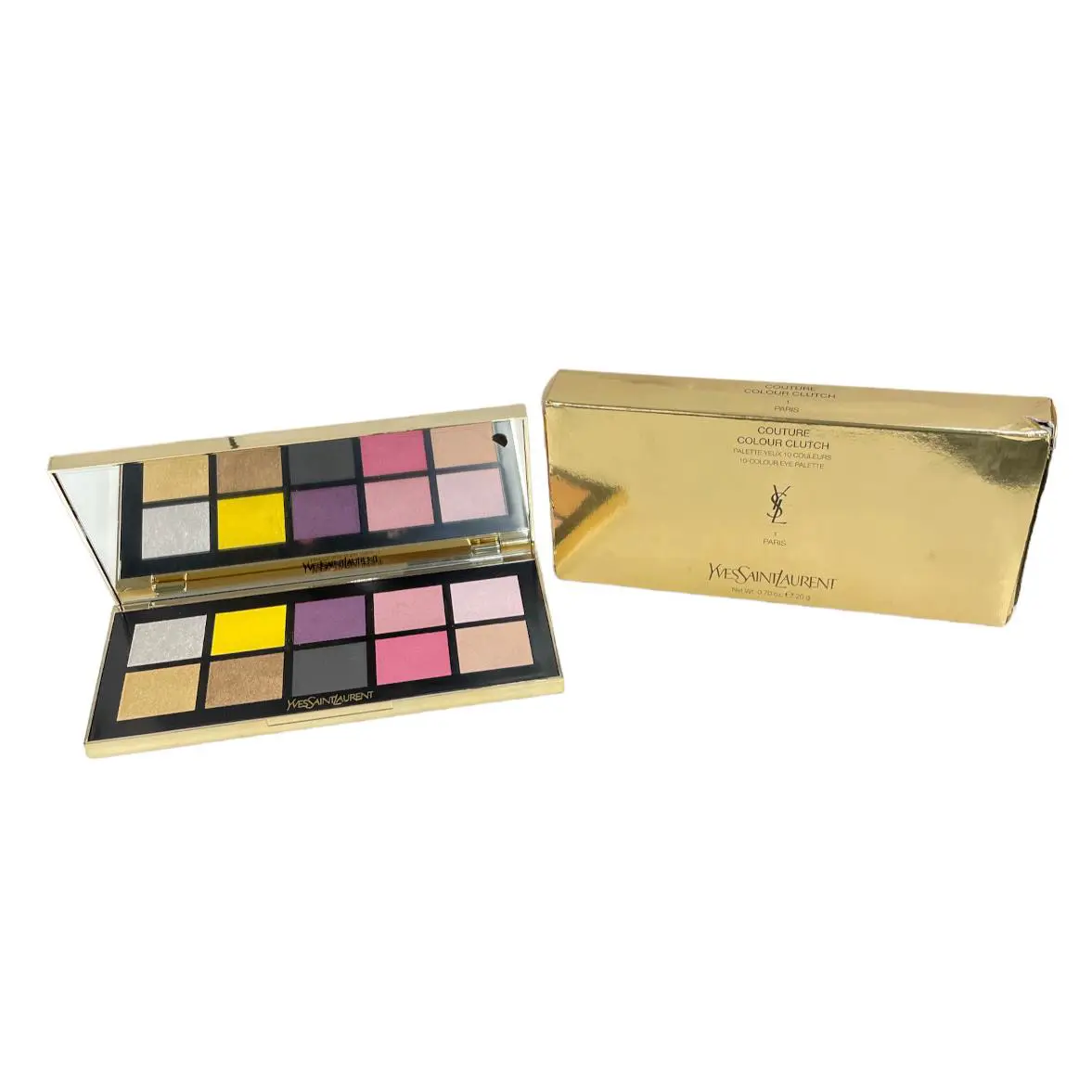Ysl Yves Saint Laurent Couture Colour Clutch 10-Colour Eye Palette 0.7oz/20g