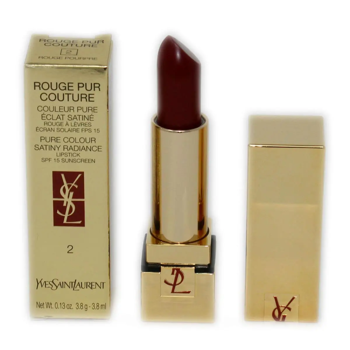 Yves Saint Laurent Ysl Rouge Pur Couture Pure Colour Satiny Radiance Lipstick 3.8ML 2 YSL65509