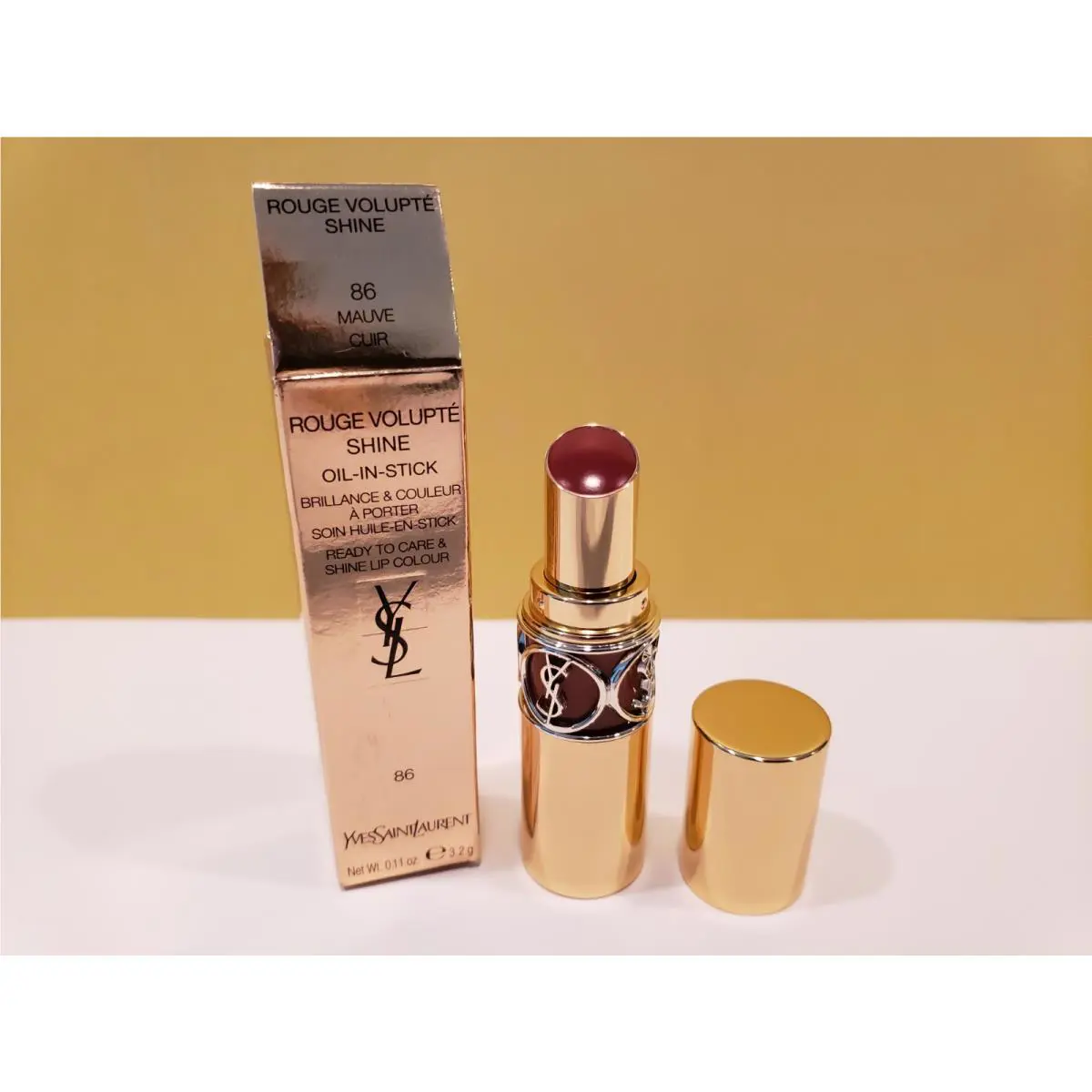 Yves Saint Laurent Rouge Volupte Shine Oil-in-stick Lip Color 86 Mauve Cuir