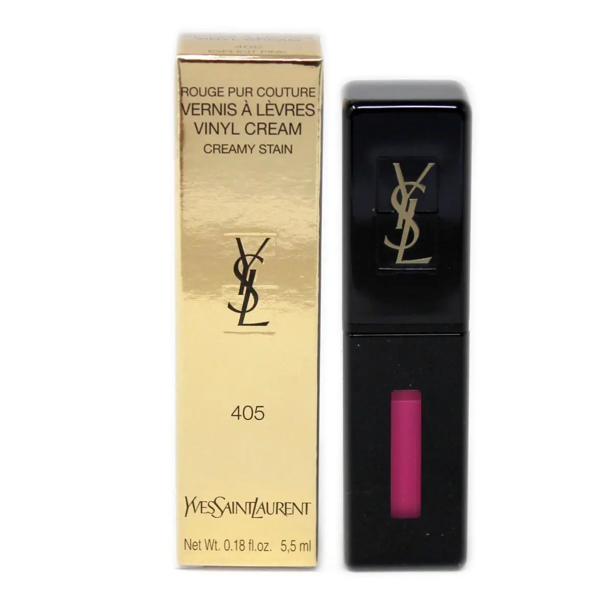 Yves Saint Laurent Ysl Rouge Pur Couture Vernis A Levres Vinyl Cream Creamy Stain 5.5ML 405 L33260