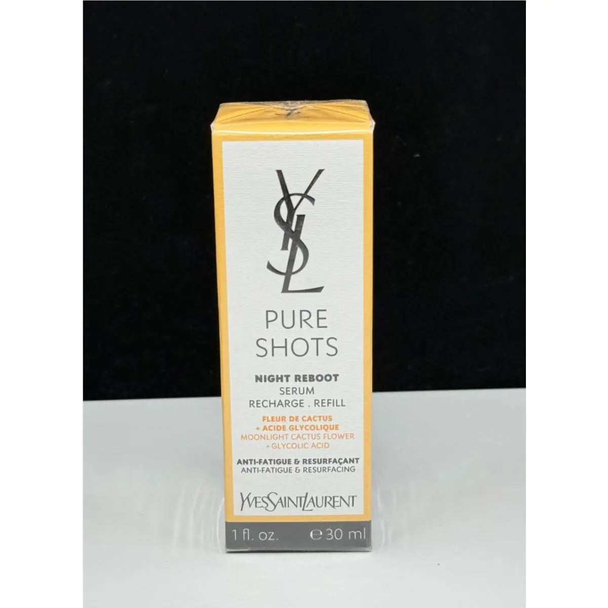Yves Saint Laurent Ysl Pure Shots Night Reboot Serum Recharge / Refill 1 oz