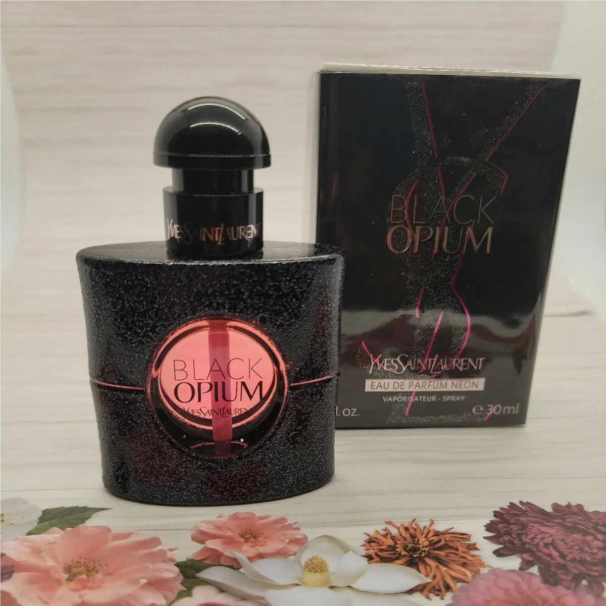 Black Opium Neon By Yves Saint Laurent 1oz/30ml.EDP Spray For Women Box