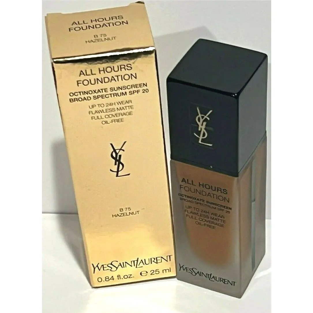 Yves Saint Laurent All Hours Foundation Spf 20 - 25ml/0.84oz --B75 Hazelnut