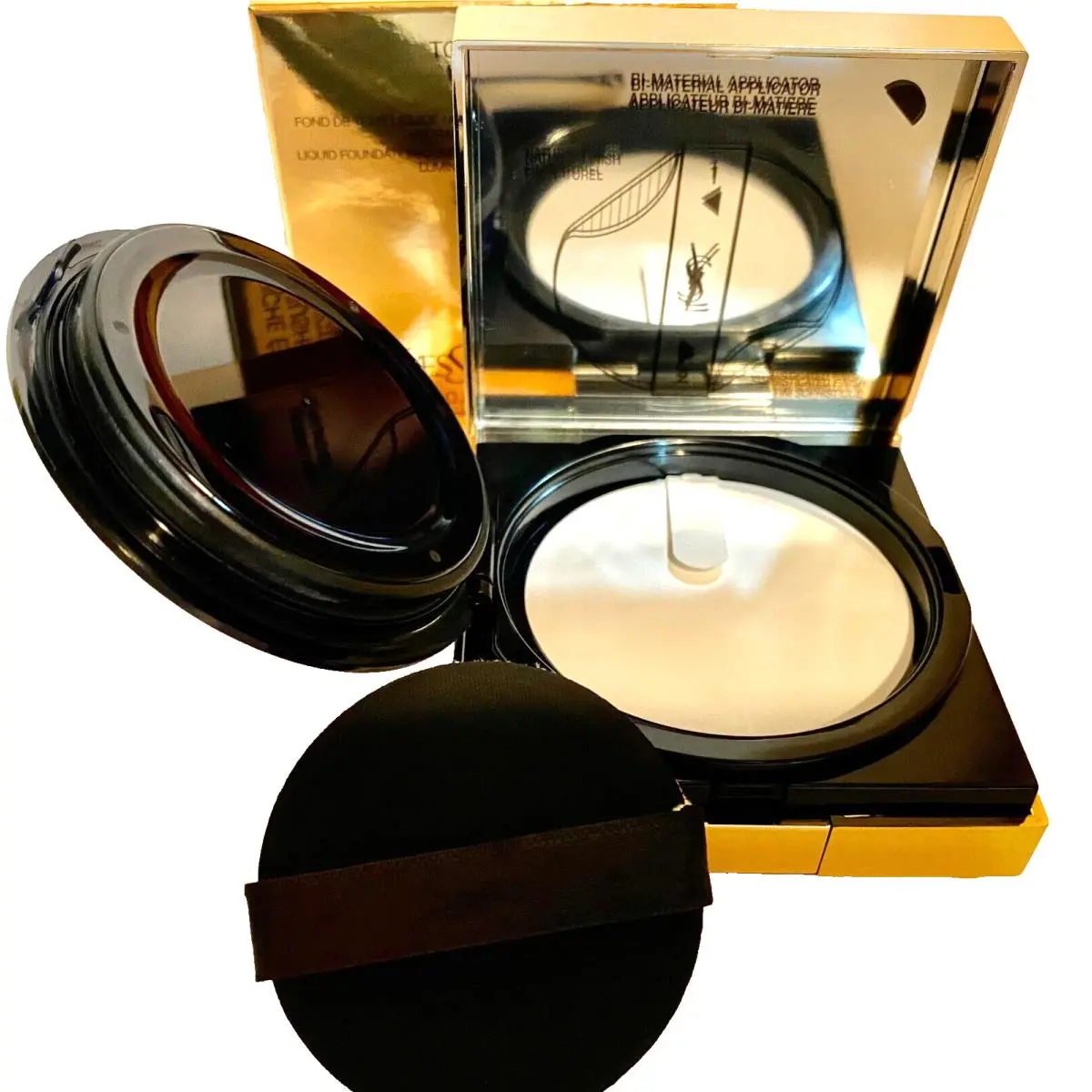 Yves Saint Laurent Touche Eclat Le Cushion Liquid Foundation Spf 50 -B30 Almond