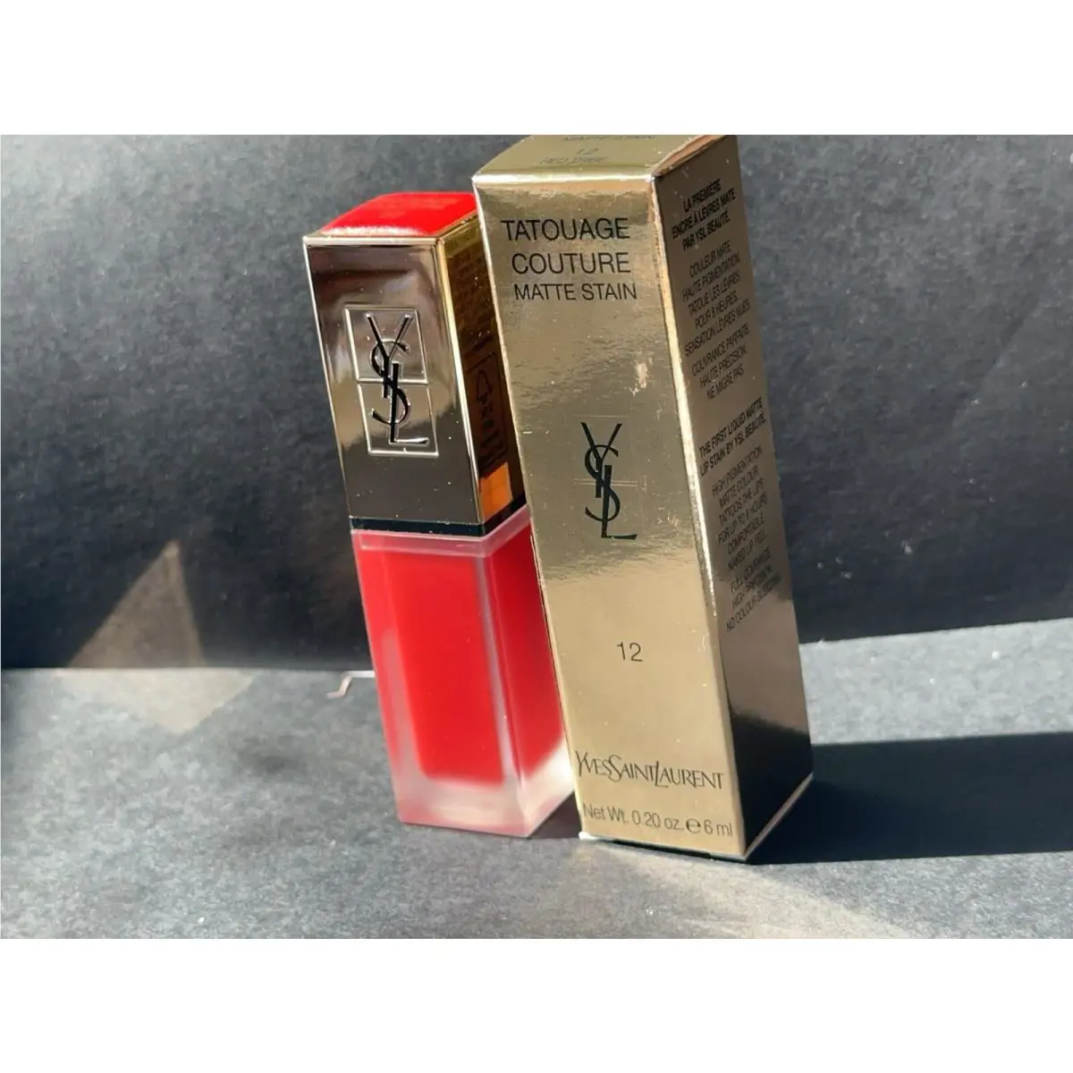 Yves Saint Laurent Tatouage Couture Matte Stain Lipstick - Shade 12 - 6ml
