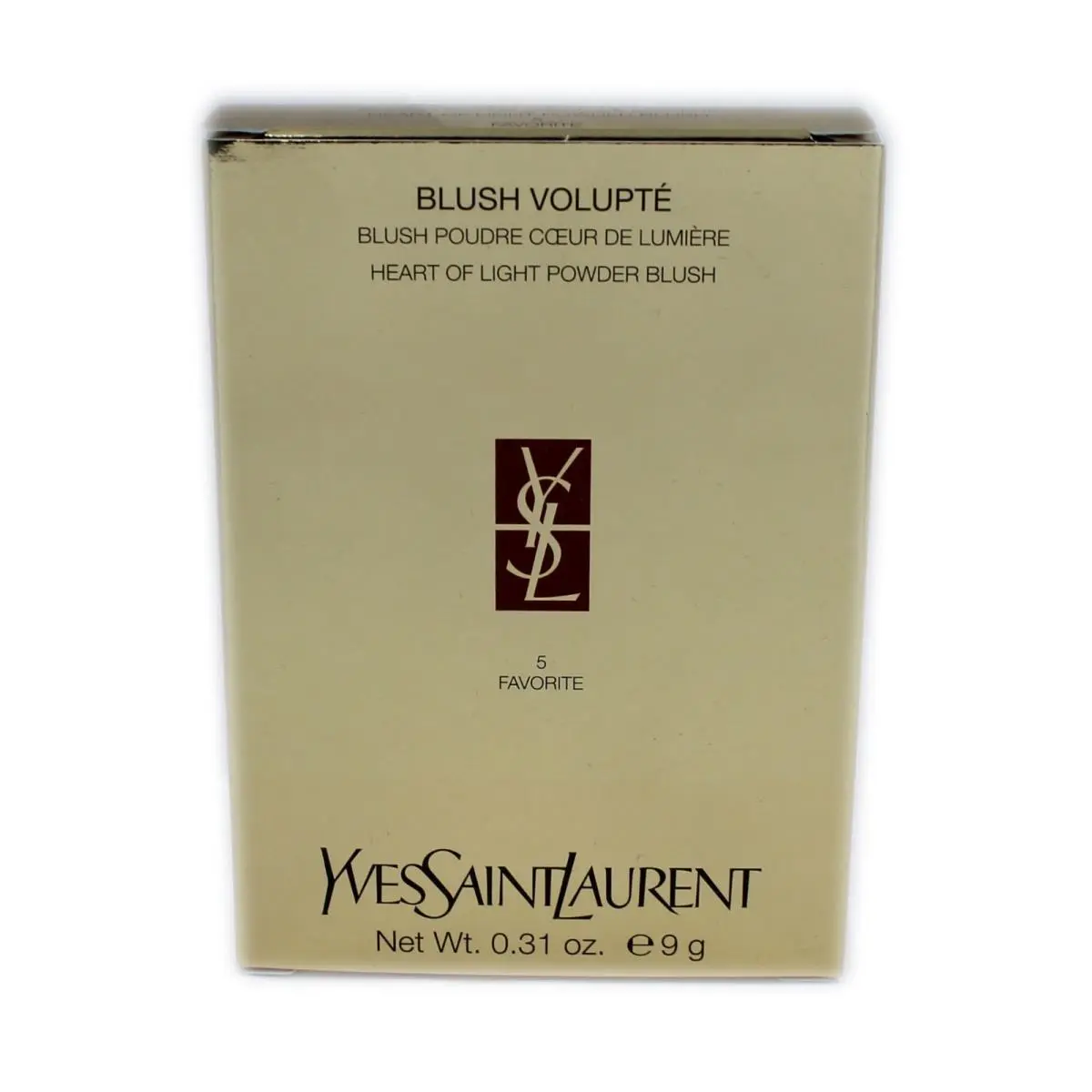 Yves Saint Laurent Ysl Blush Volupte Heart OF Light Powder Blush 9G 5 Favorite NIB-YSL74517